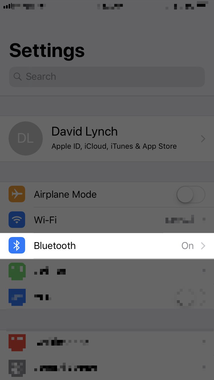 Turn On Bluetooth On Your iPhone UpPhone