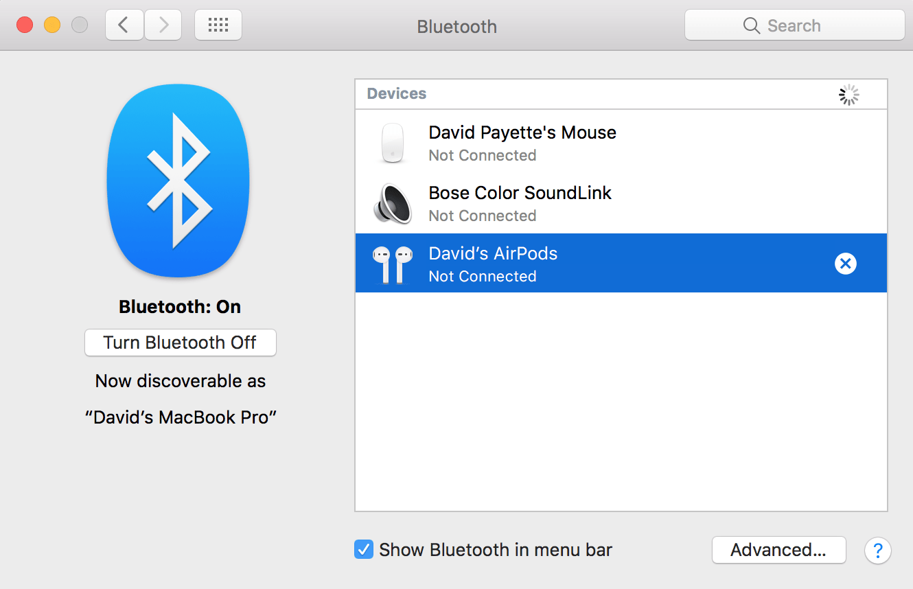 Manually Connect Your AirPods To Your Mac UpPhone