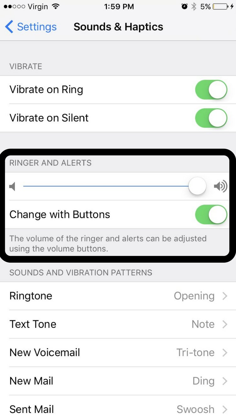 way turn iphone ringer volume upphone