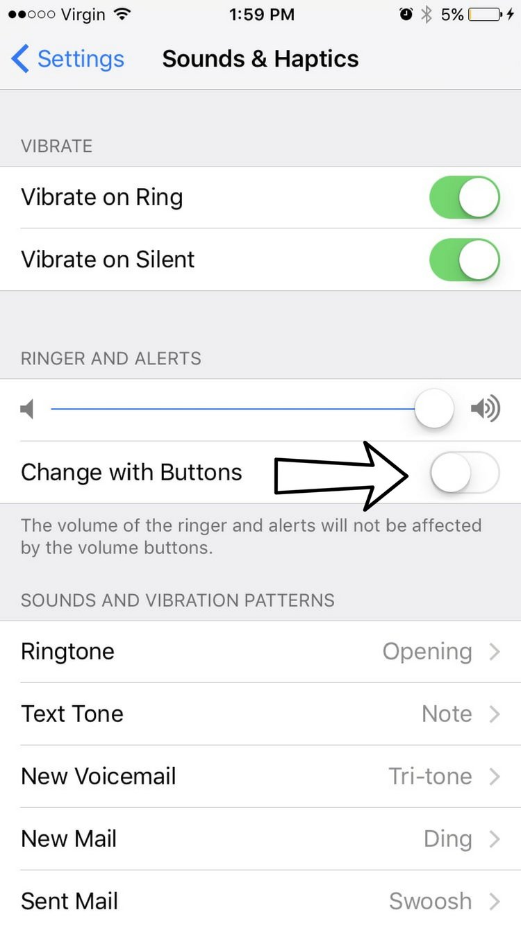 iphone ringer volume turn way ring switch upphone previous