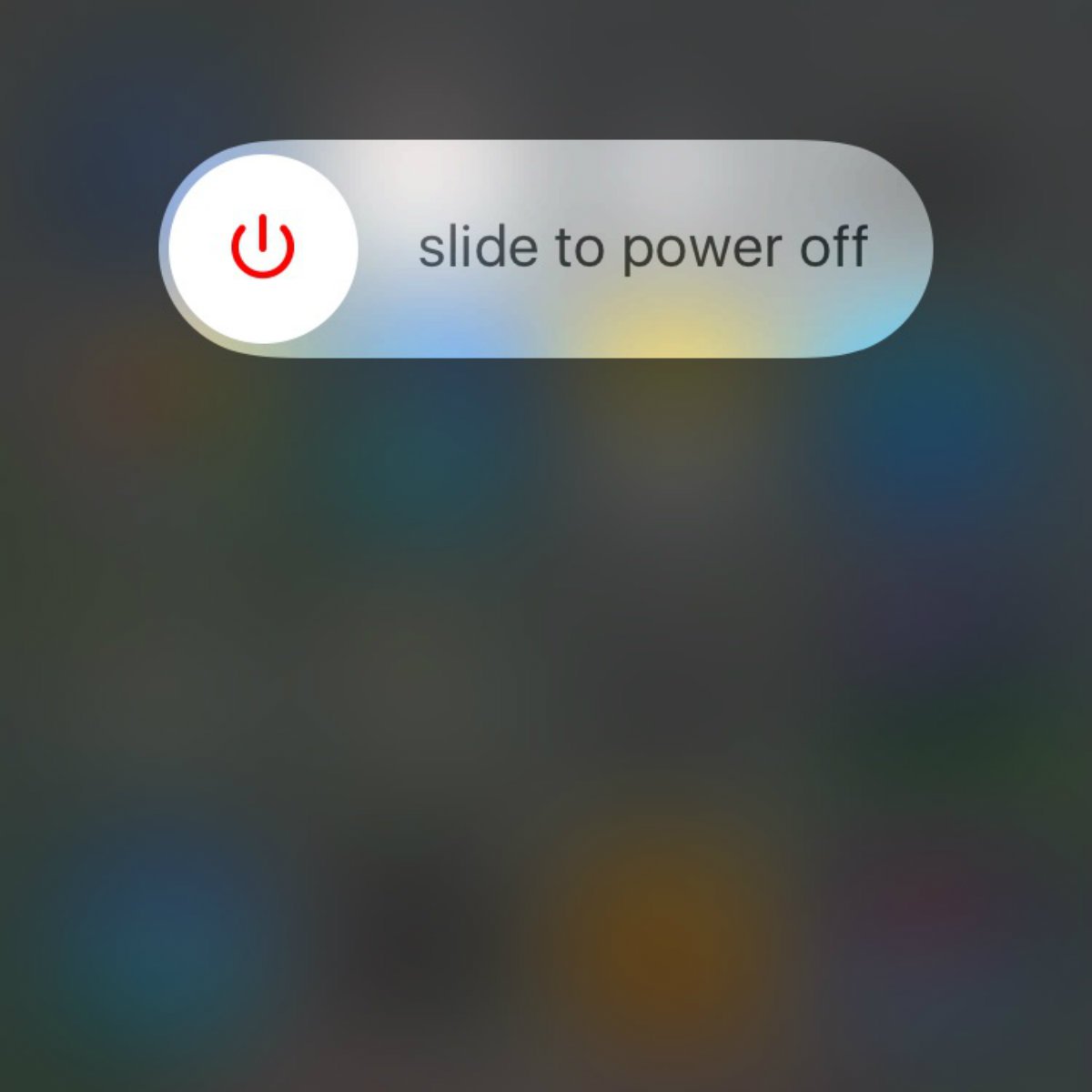Slide To Power Off iPhone