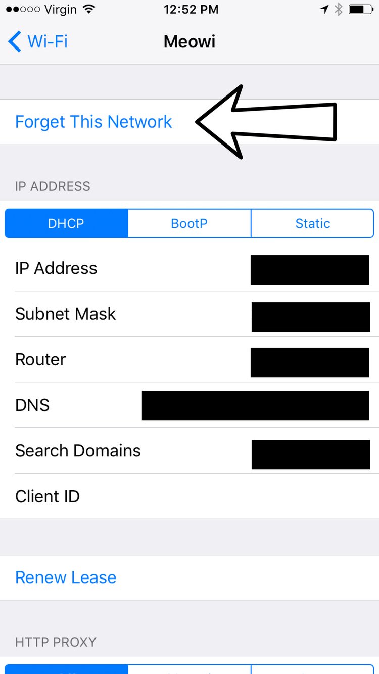 Your WiFi Network And Reconnect UpPhone