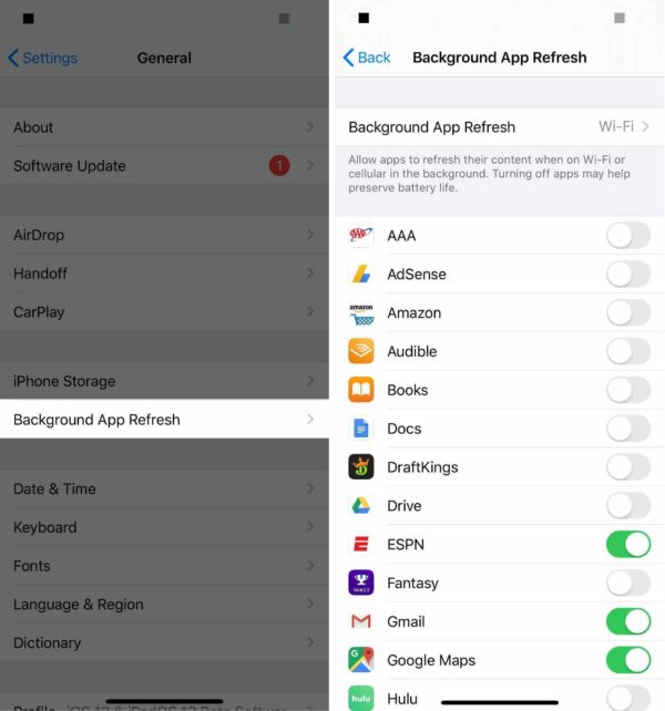 What Is Background App Refresh On iPhone? Here's The Truth! UpPhone