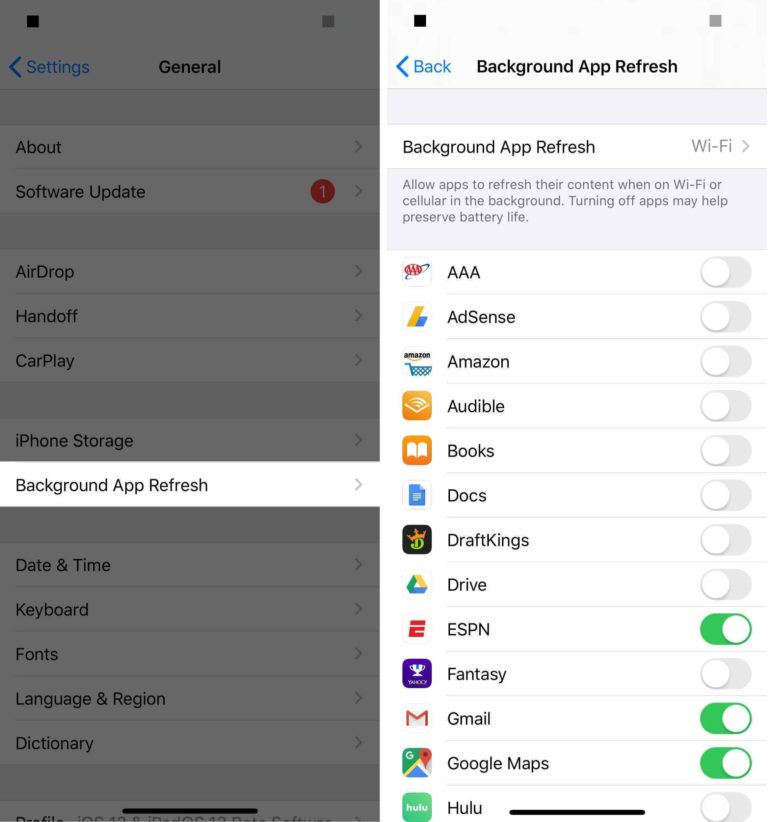 What Is Background App Refresh On iPhone? Here's The Truth! UpPhone