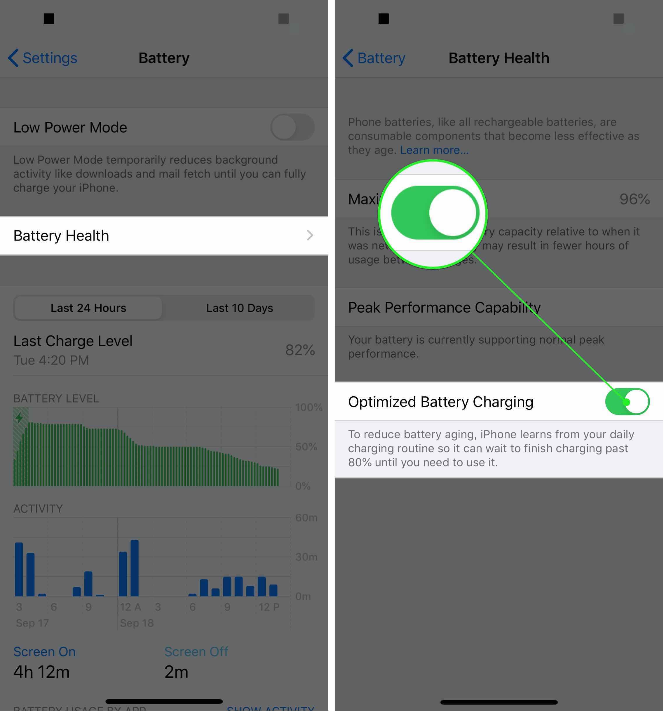Turn On Optimized Battery Charging UpPhone turn-on-optimized-battery-charging-upphone