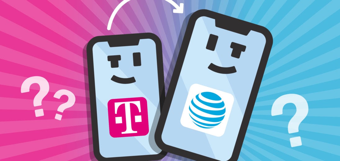 how to switch from t-mobile to at&t