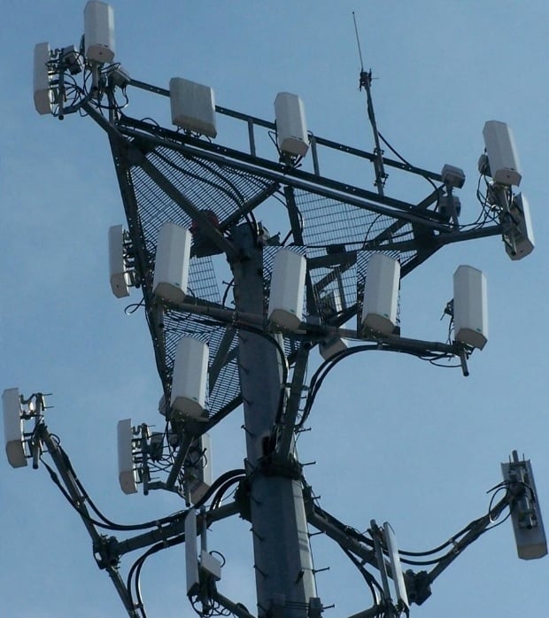 a 5G tower