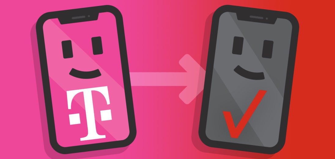 how to switch from tmobile to verizon