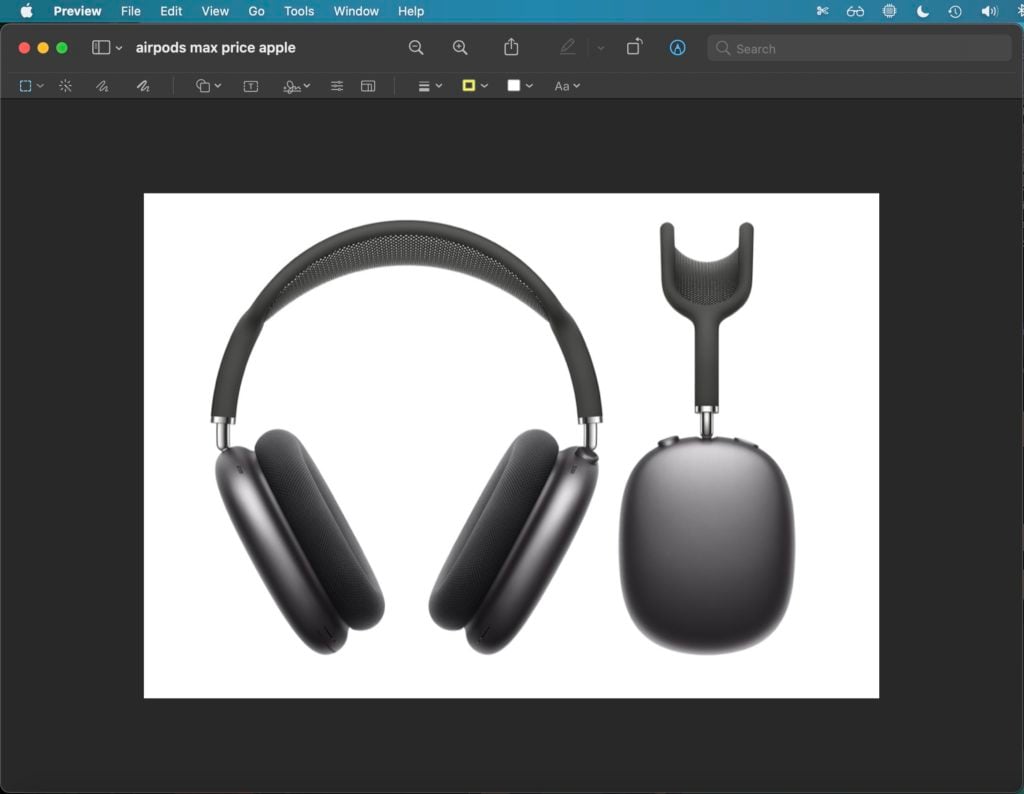 airpods max in preview