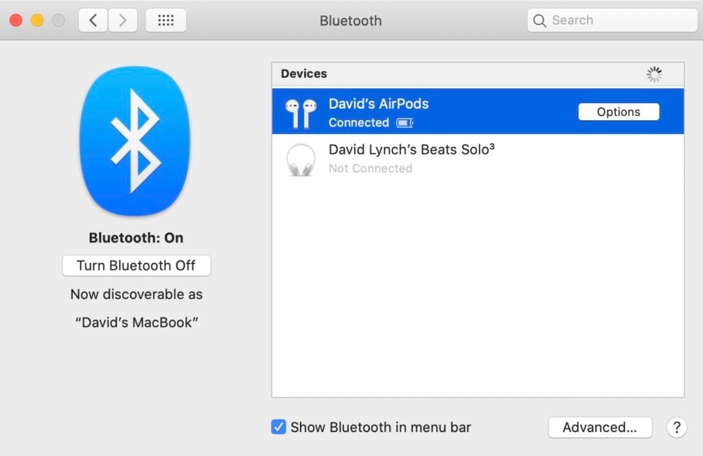 connect airpods to mac