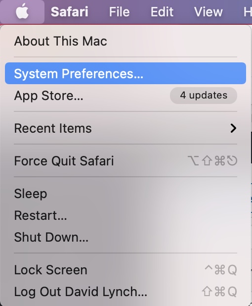 mac system preferences