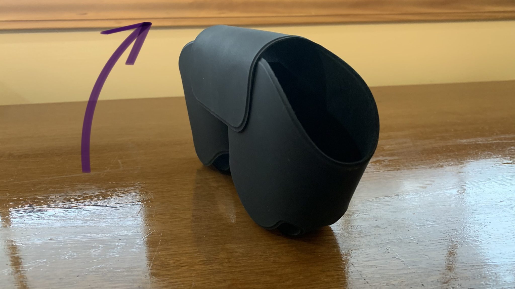 Put Your AirPods Max In Their Smart Case UpPhone