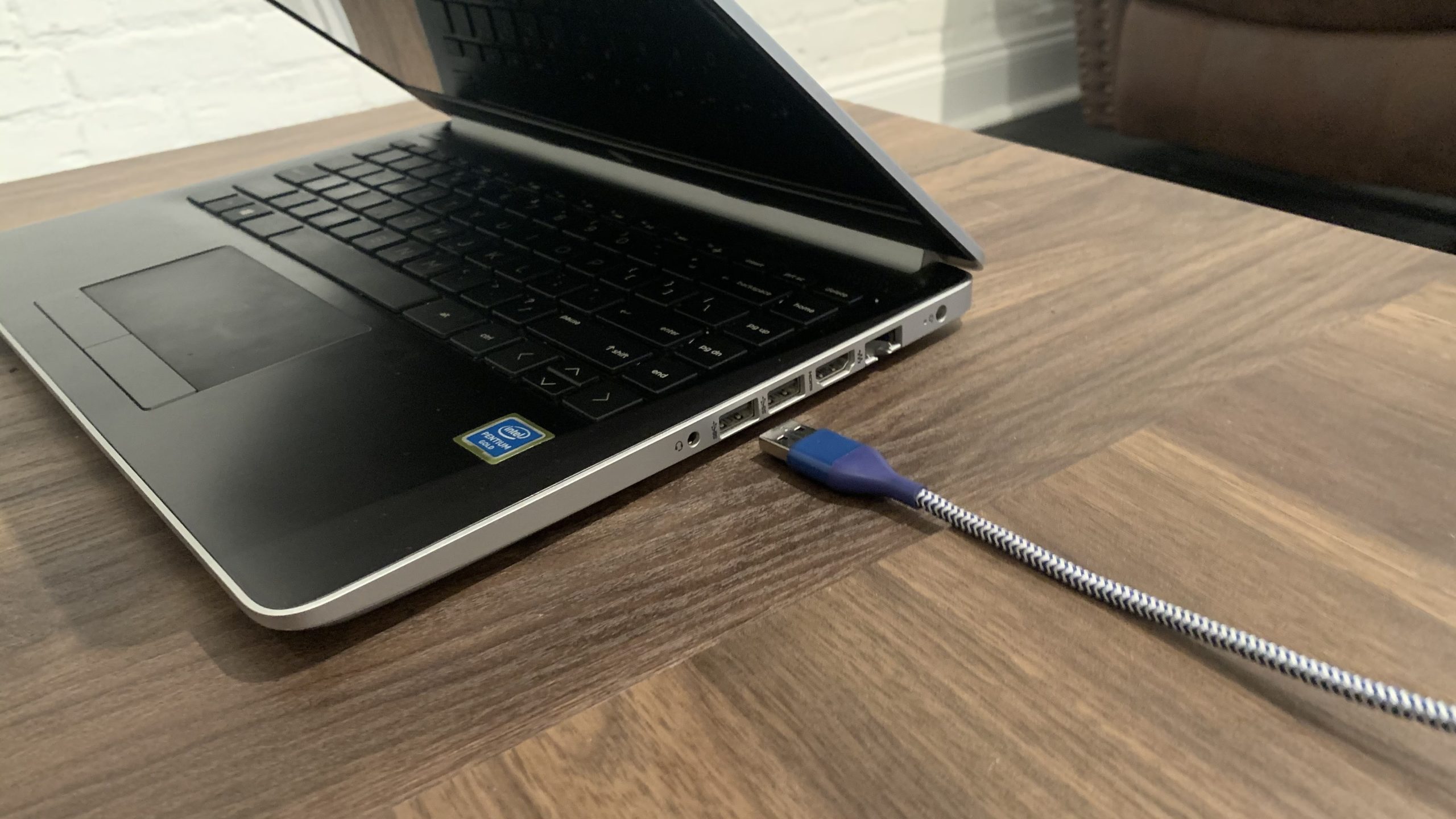 try a new USB port