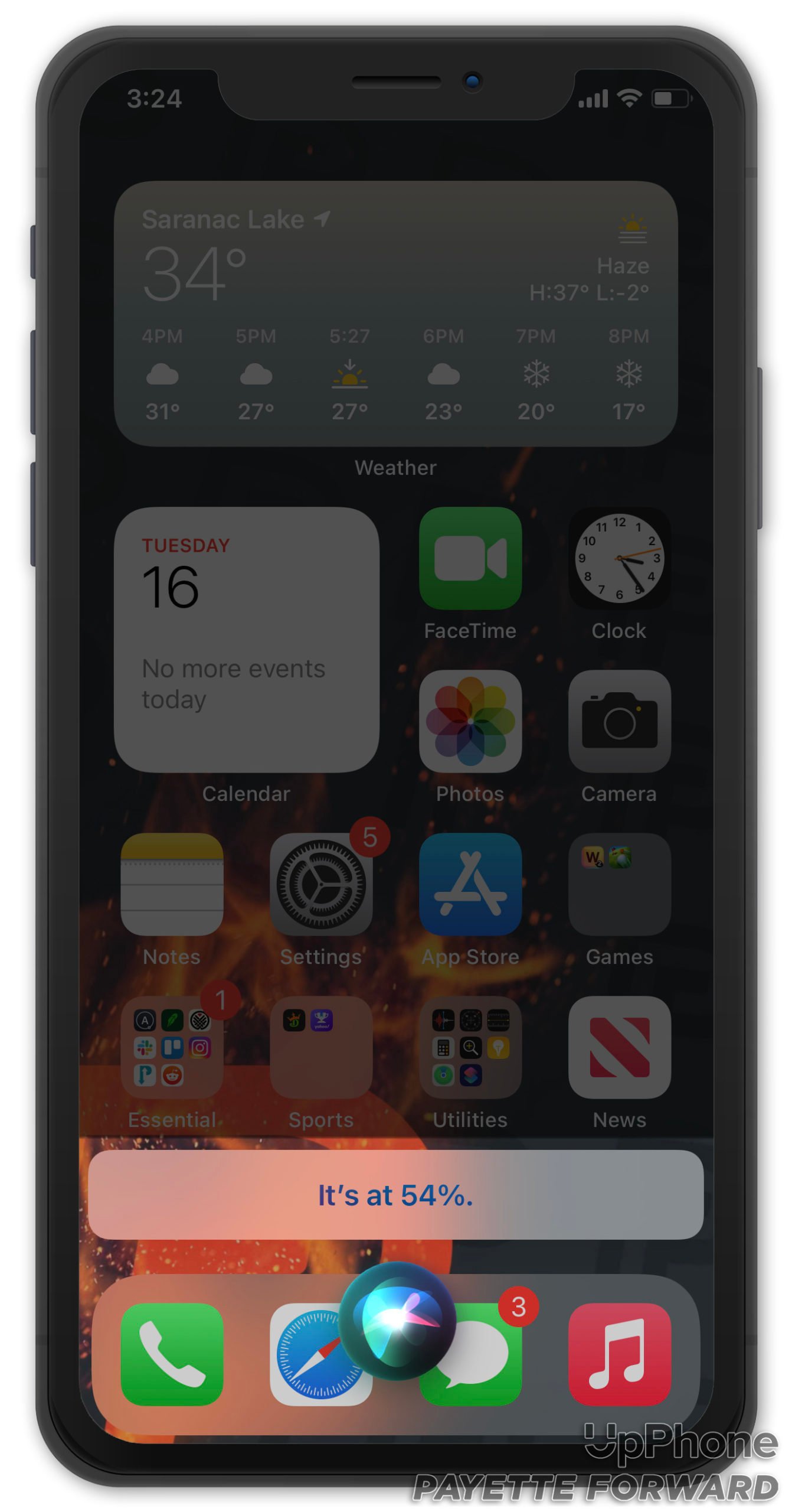 use siri to check iphone 12 battery percentage
