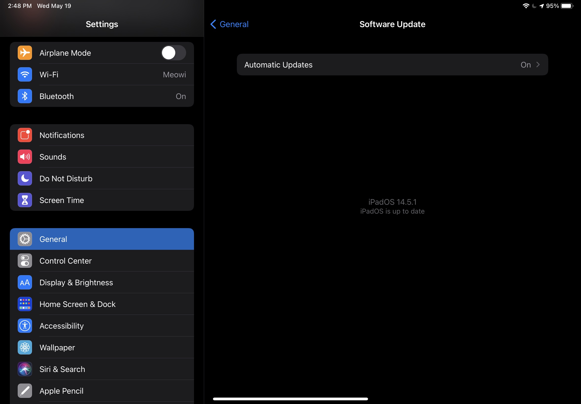 Check For iPad OS Updates