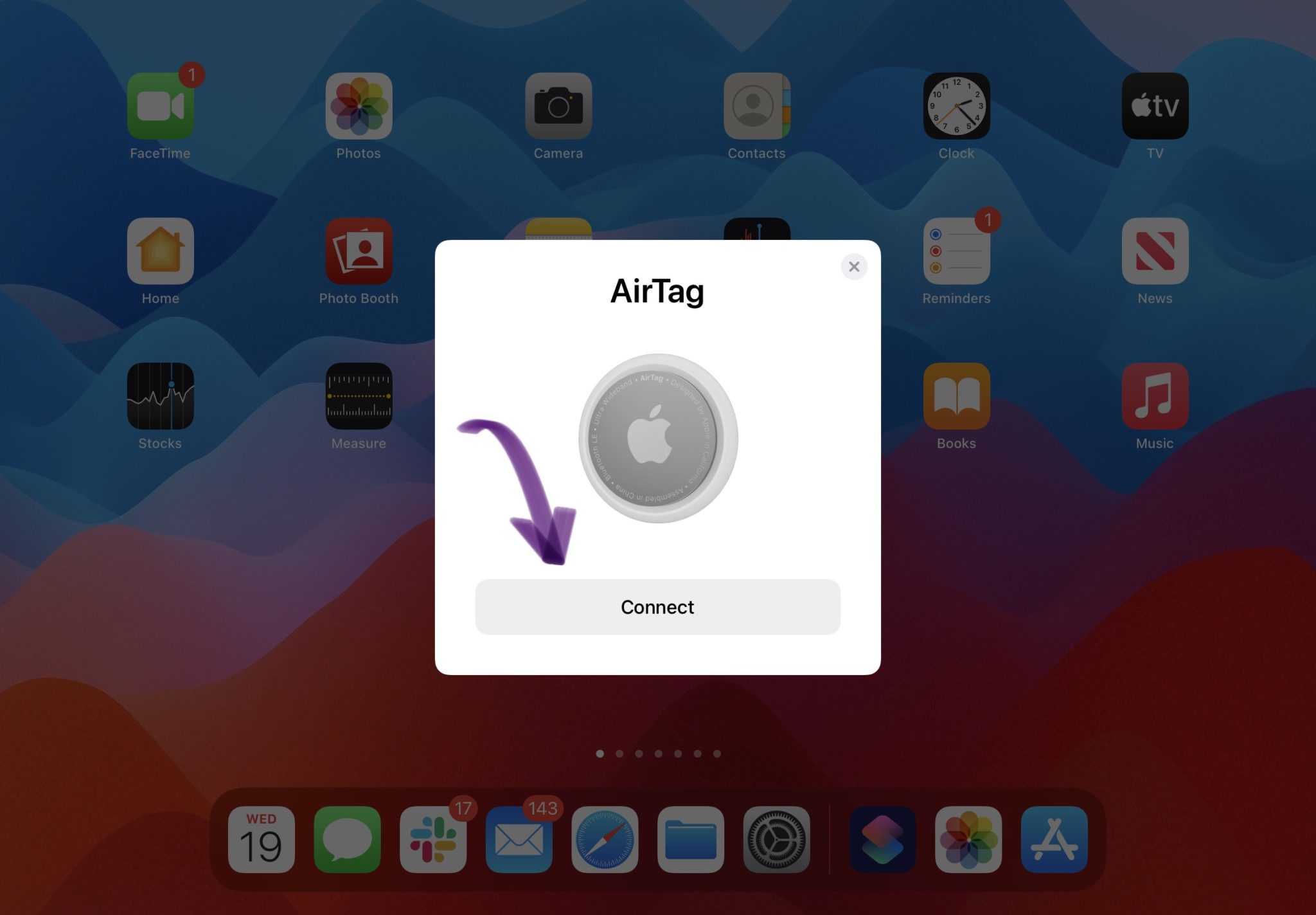 Connect Your AirTag To Your iPad UpPhone