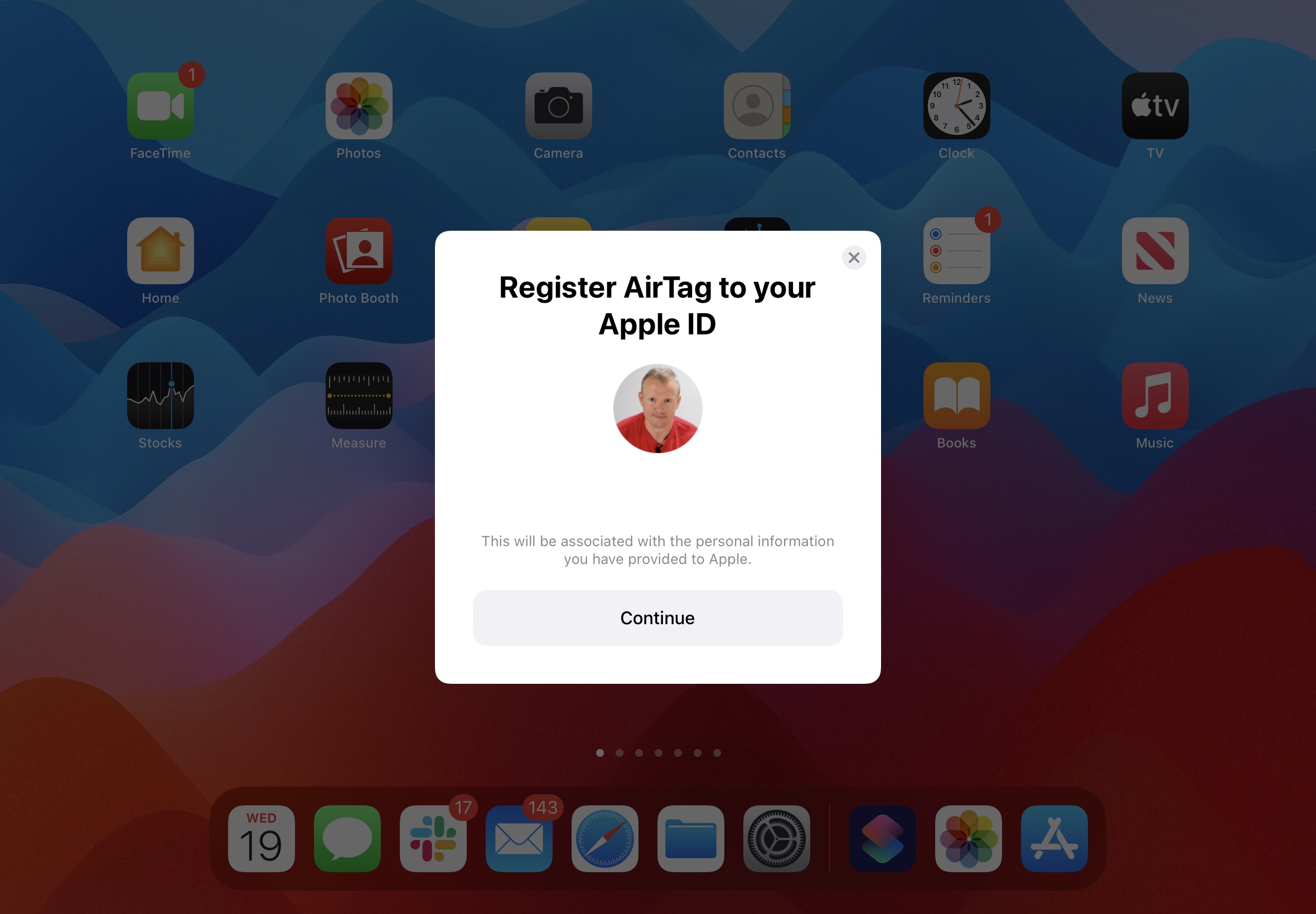 Register AirTag With Apple ID