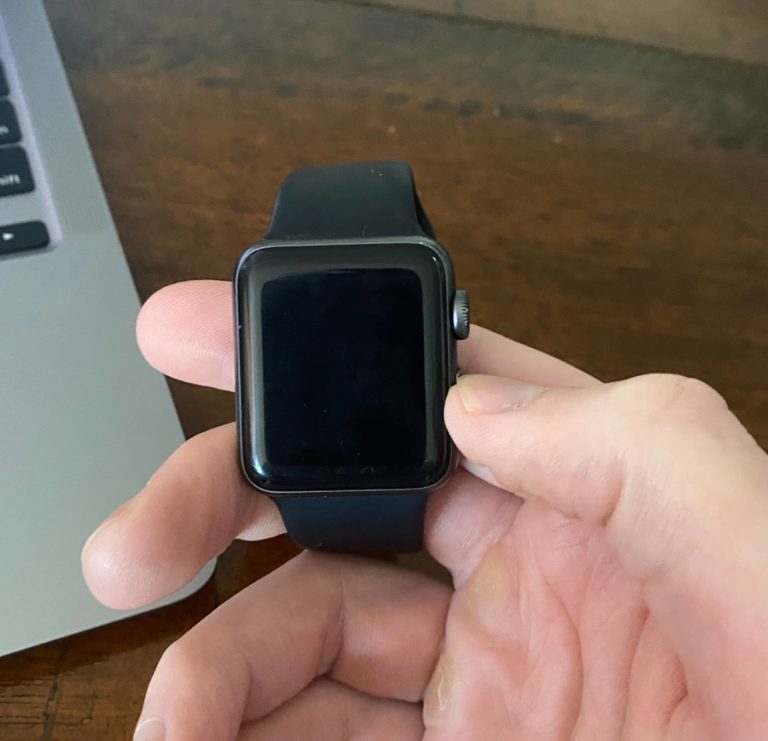 where is the talk button on apple watch
