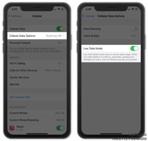 HOW TO SET UP PHONE FOR INTERNATIONAL TRAVEL VERIZON visual data 4